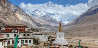 Du lịch Tây Tạng: ghé tham quan tu viện Rongbuk cao nhất thế giới